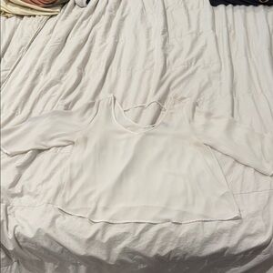 Elegant Cream Women's Top